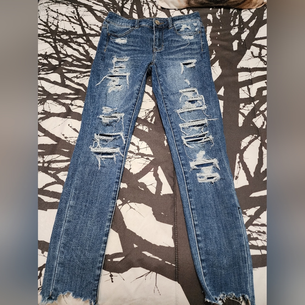 American Eagle High Rise Jegging Crop